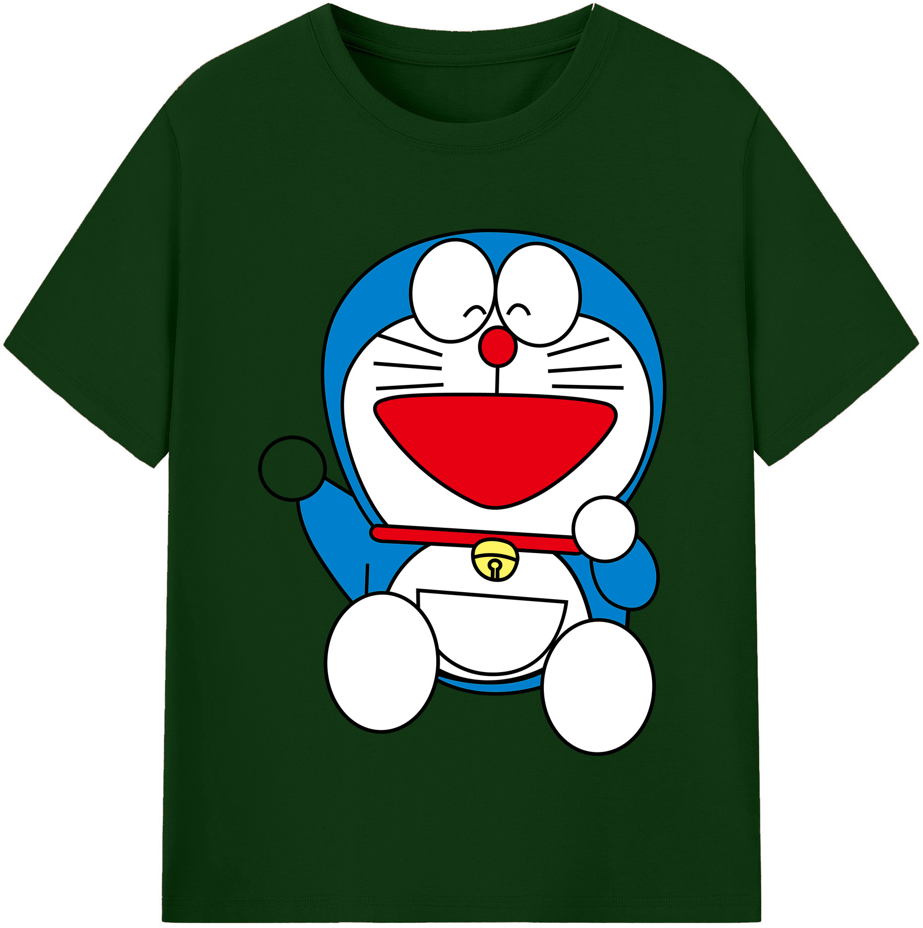 （画像用） ドラえもん Doraemon 綿100％半袖Tシャツ（フロントプリント）